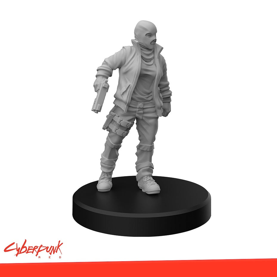 Cyberpunk RED Miniatures: Combat Zoners A - MFC 33007