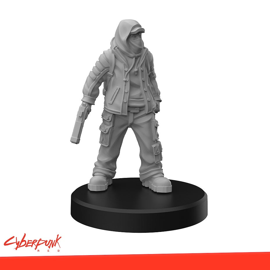 Cyberpunk RED Miniatures: Combat Zoners B - MFC 33008