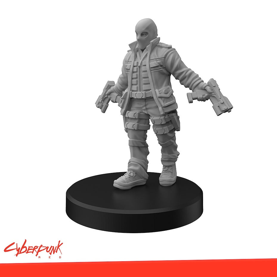 Cyberpunk RED Miniatures: Combat Zoners B - MFC 33008