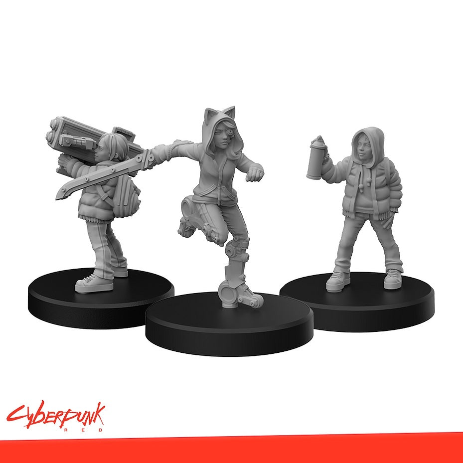 Cyberpunk RED Miniatures: Generation Red B - MFC 33010
