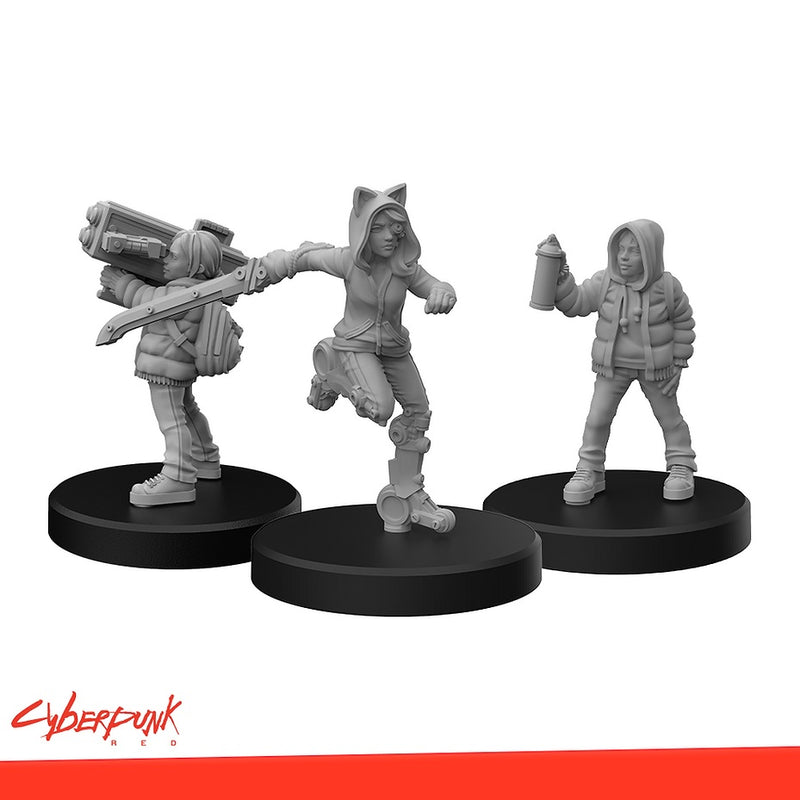 Cyberpunk RED Miniatures: Generation Red B - MFC 33010