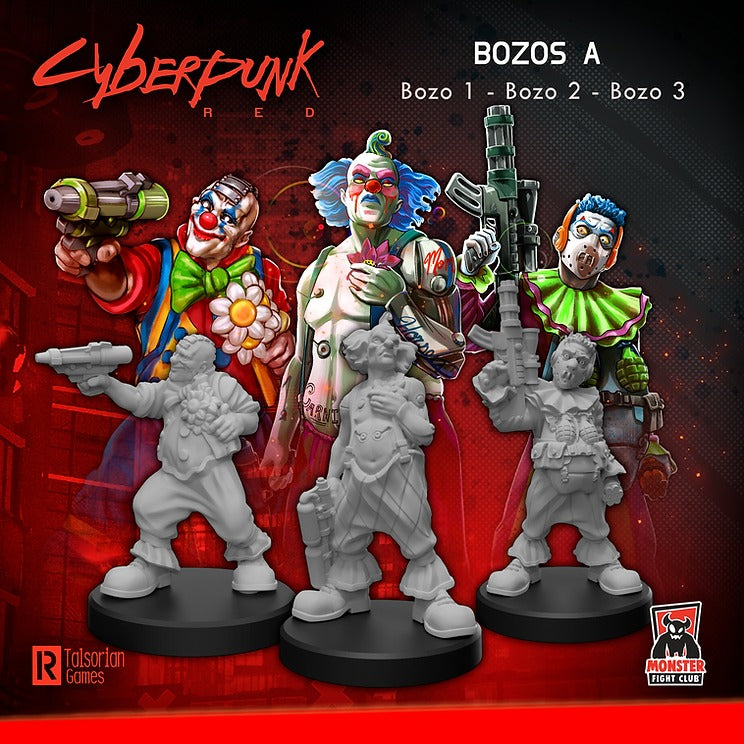 Cyberpunk RED RPG: Bozos A MFC 33019