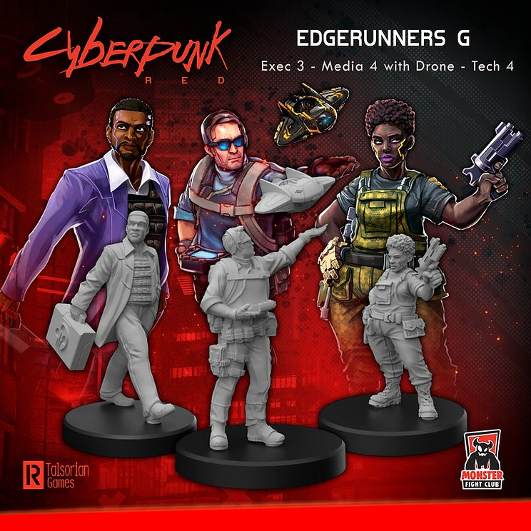 Cyberpunk RED RPG: Edgerunners G MFC 33020