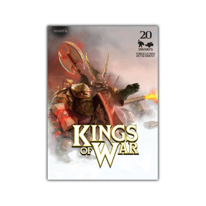 Kings of War: Dwarf Forge Guard Detachment MGE KWD31-1