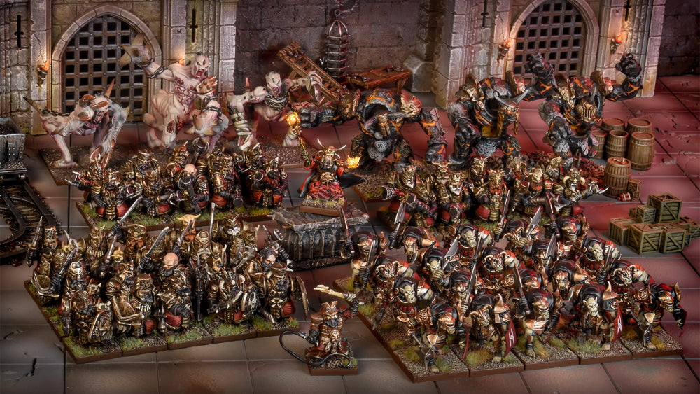 Kings of War: Abyssal Dwarf Mega Army MGE MGKWK113