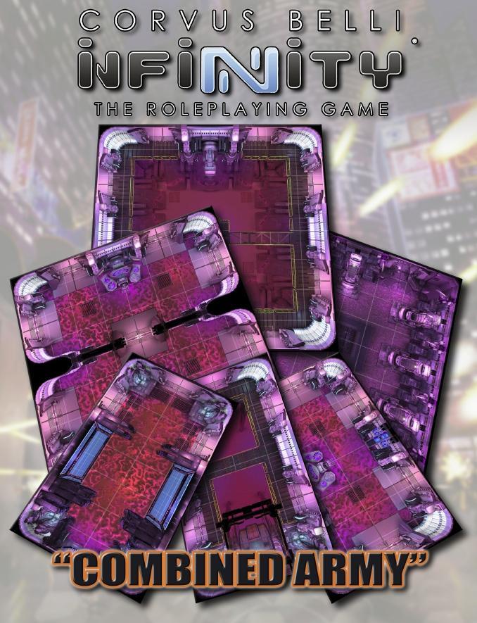 Infinity RPG: Combined Army Geomorphic Tile Set MUH 050269