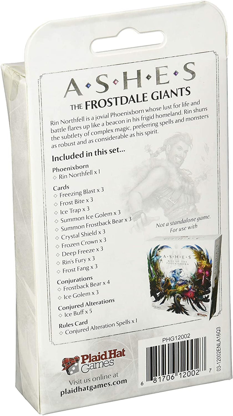 Plaid Hat Games: Ashes - The Frostdale Giants PHG PH1202
