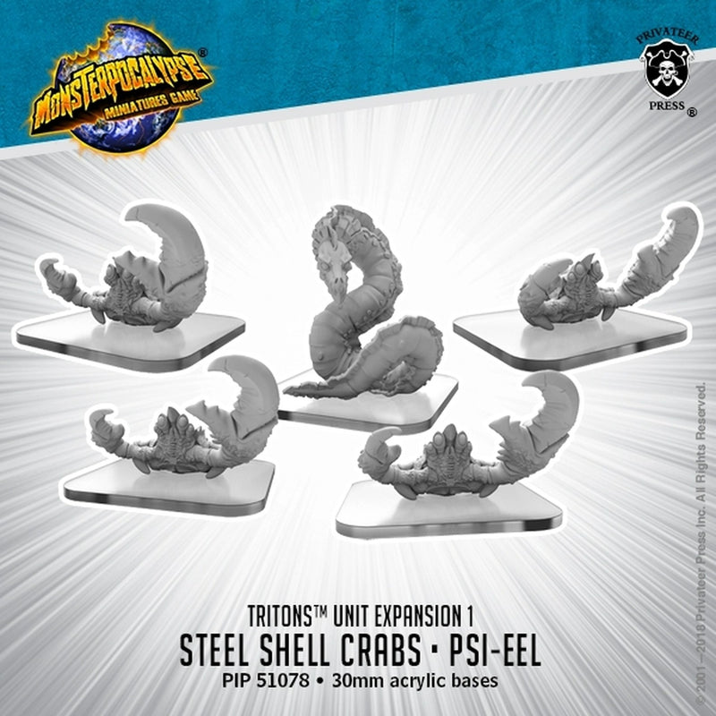 Steel Shell Crabs & Psi: Eel: Triton - Units PIP 51078