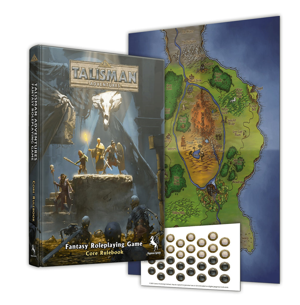 Talisman Adventures RPG: Core Rule Book PSD 47500E