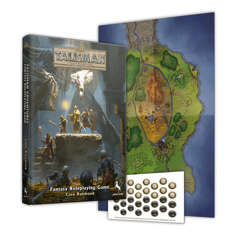 Talisman Adventures RPG: Core Rule Book PSD 47500E