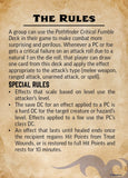 Pathfinder: Critical Fumble Deck PZO 2206