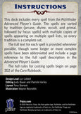 Pathfinder: Advanced Player's Guide - Spell Deck PZO 2221