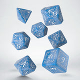 Elvish Glacier & White Dice Set QWS SELV1R