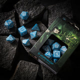 Elvish Glacier & White Dice Set QWS SELV1R