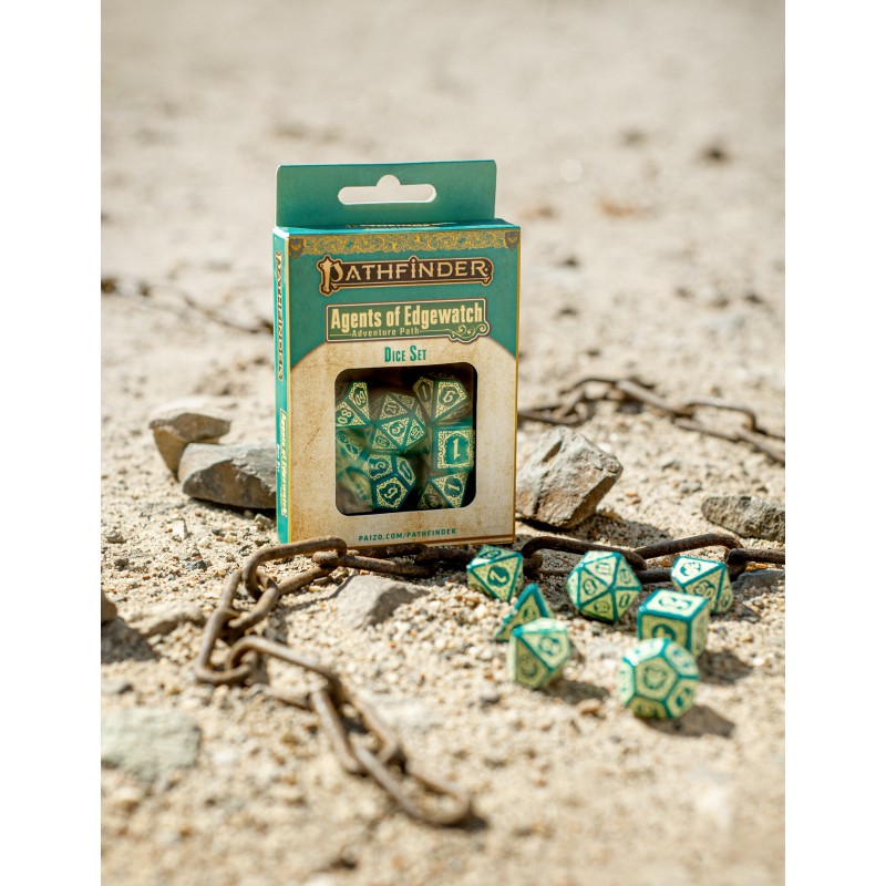 Pathfinder Agents of Edgewatch Dice Set (7) QWS SPAS94