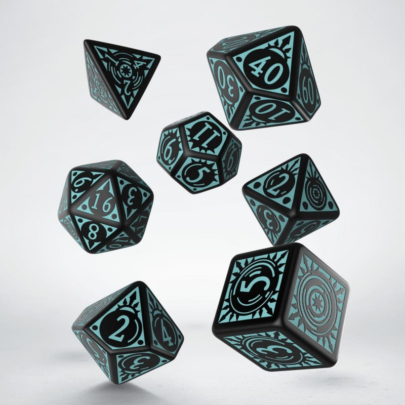 Pathfinder Iron Gods Dice Set (7) QWS SPAT67