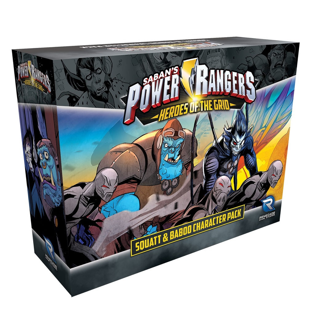 Power Rangers - Heroes of the Grid: Squatt & Baboo Character Pack RGS 02165