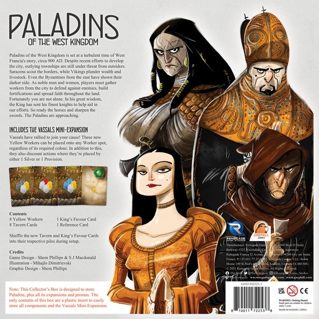 Paladins of the West Kingdom: Collector`s Box RGS 02253