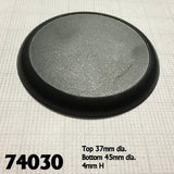 45mm Round Plastic Display Base (10) RPR 74030