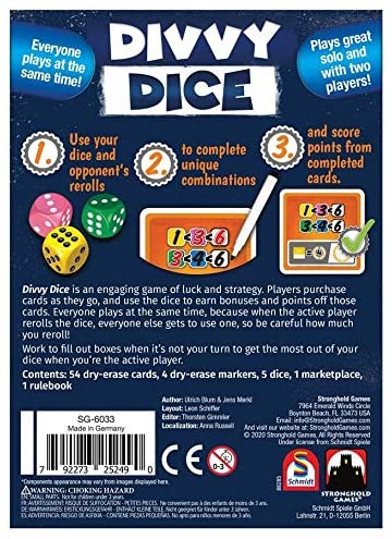 Divvy Dice (Gonnen Konnen) SHG 6033