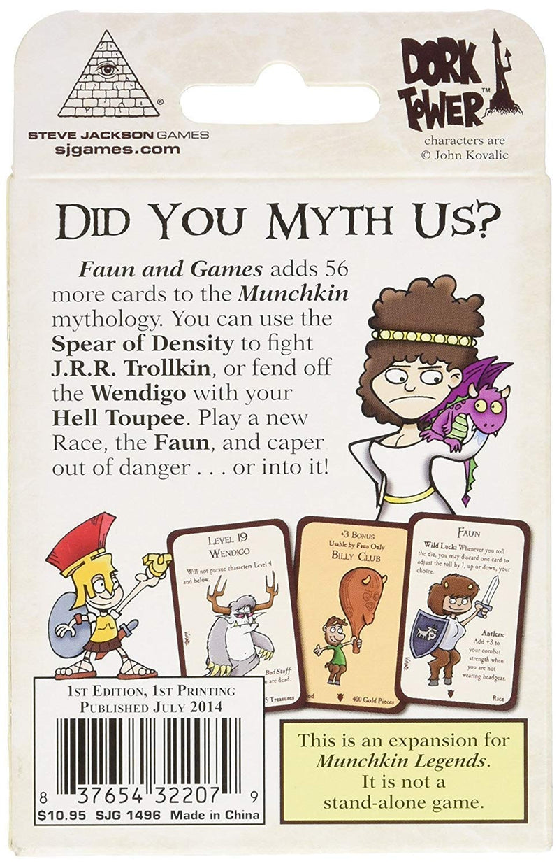 Munchkin Legends 2 - Faun and Games SJG 1496