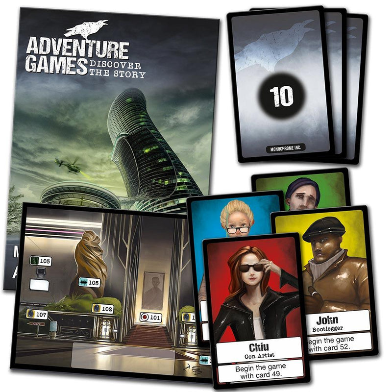 Adventure Games: Monochrome Inc. TAK 695132