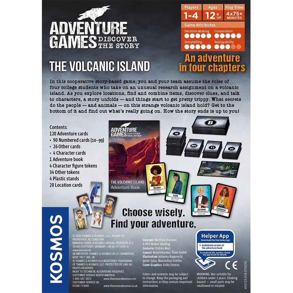 Adventure Games: The Volcanic Island TAK 695133