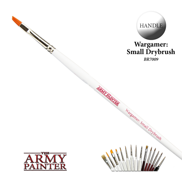 The Army Painter Wargamer: Large Drybrush - Hobby Miniature Model Paint  Brush with Synthetic Toray Hair - Model Brushes & Miniature Paint Brushes  for Miniature Painting The Army Painter Paint Set 