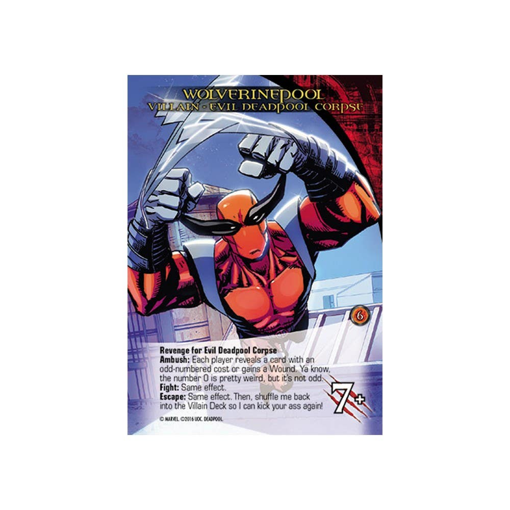 Legendary: A Marvel Deck Building Game - Deadpool Expansion UDC 86328