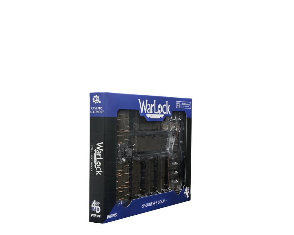Accessory - Spelunker's Docks: WarLock Tiles - WizKids 4D Settings WZK 16541