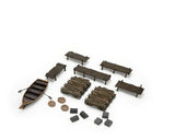 Accessory - Spelunker's Docks: WarLock Tiles - WizKids 4D Settings WZK 16541