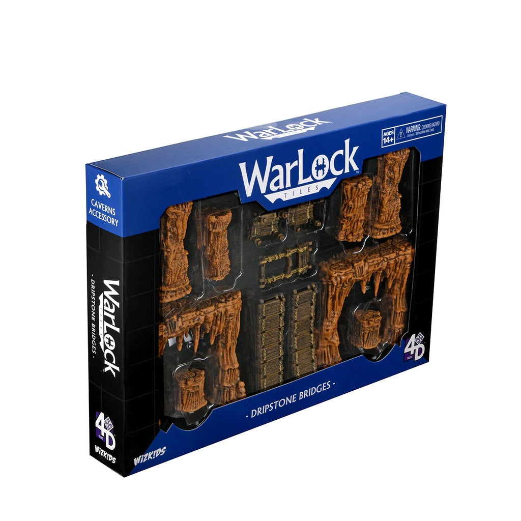 Accessory - Dripstone Bridges: WarLock Tiles - WizKids 4D Settings WZK 16548