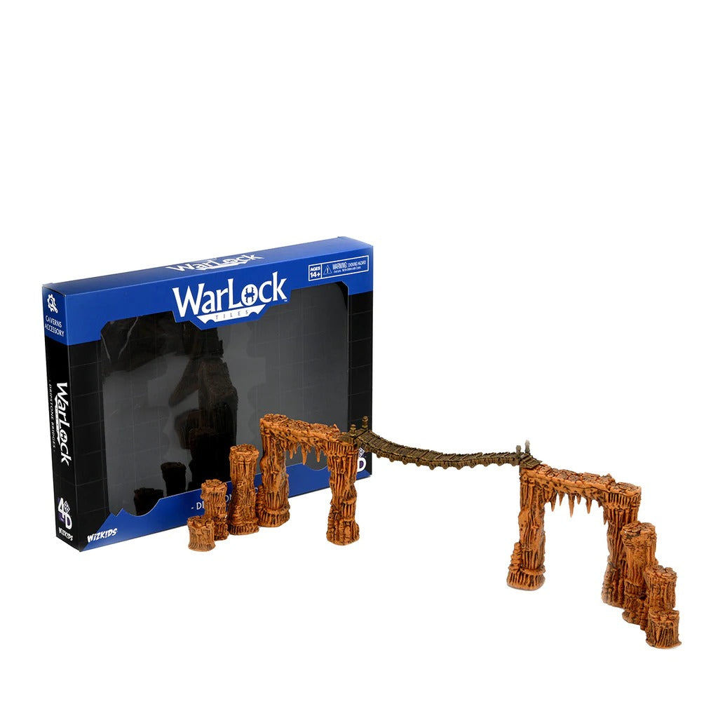 Accessory - Dripstone Bridges: WarLock Tiles - WizKids 4D Settings WZK 16548