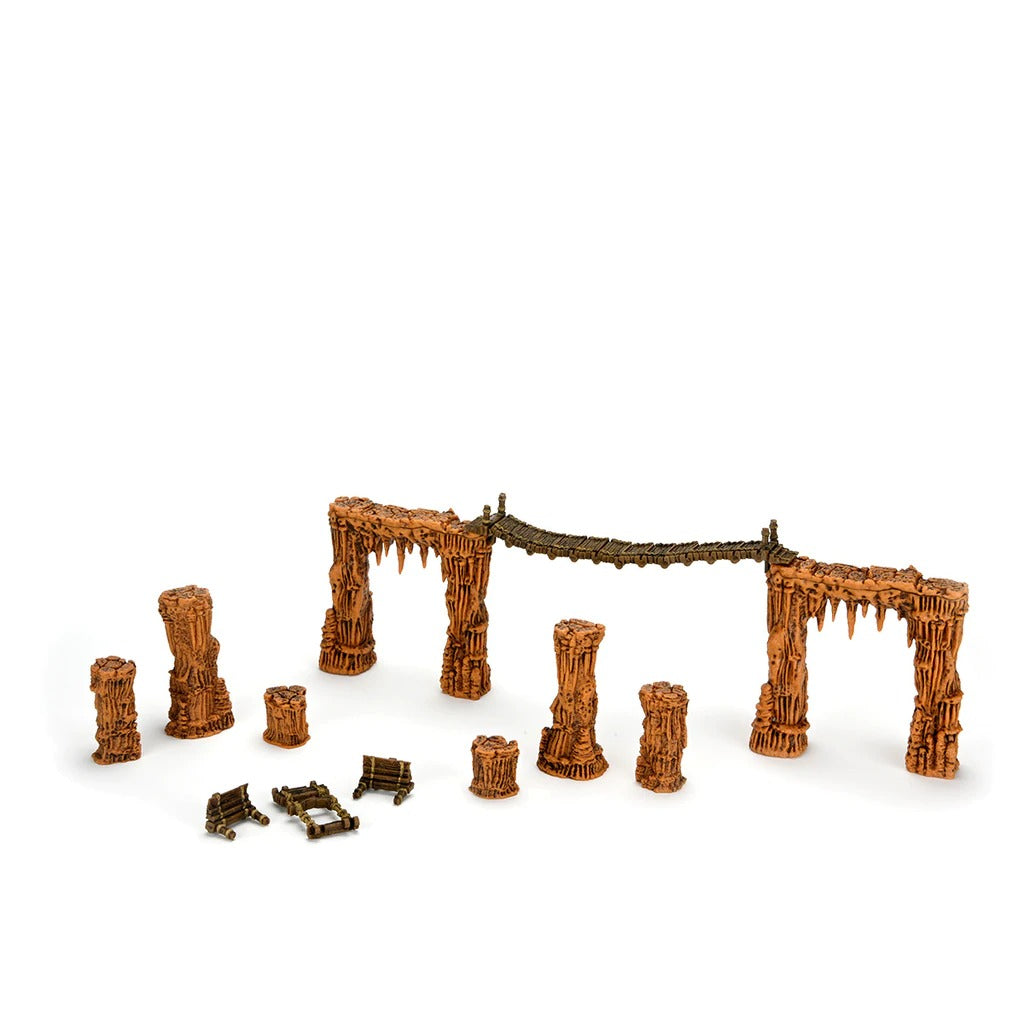 Accessory - Dripstone Bridges: WarLock Tiles - WizKids 4D Settings WZK 16548
