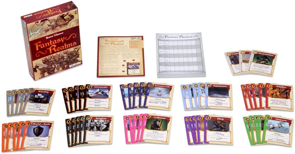 Fantasy Realms: Board Games - Card Games WZK 72934