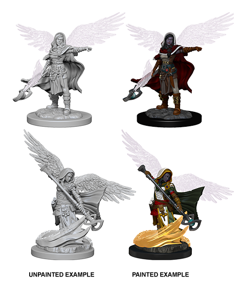 Aasimar Female Wizard: D&D Nolzur's Marvelous Miniatures WZK 73197