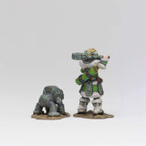 Girl Druid & Stone Creature: WizKids Wardlings WZK 73314