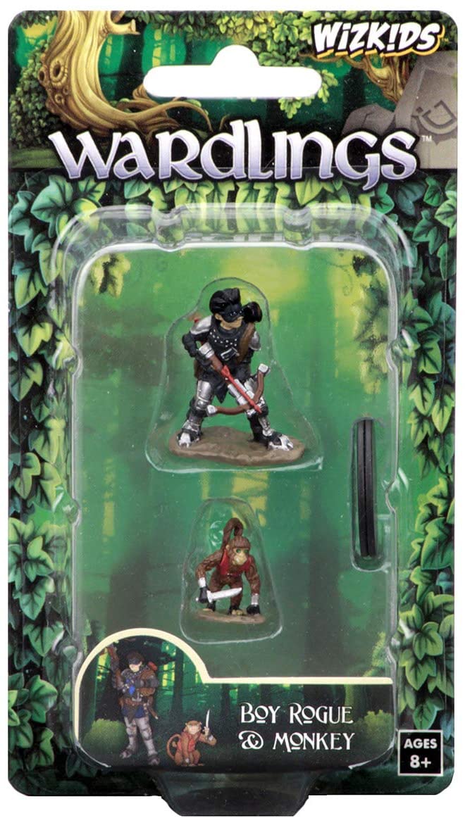 Boy Rogue & Monkey: WizKids Wardlings WZK 73317