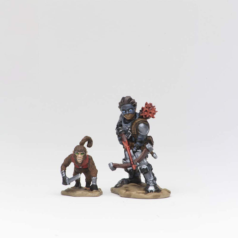 Boy Rogue & Monkey: WizKids Wardlings WZK 73317