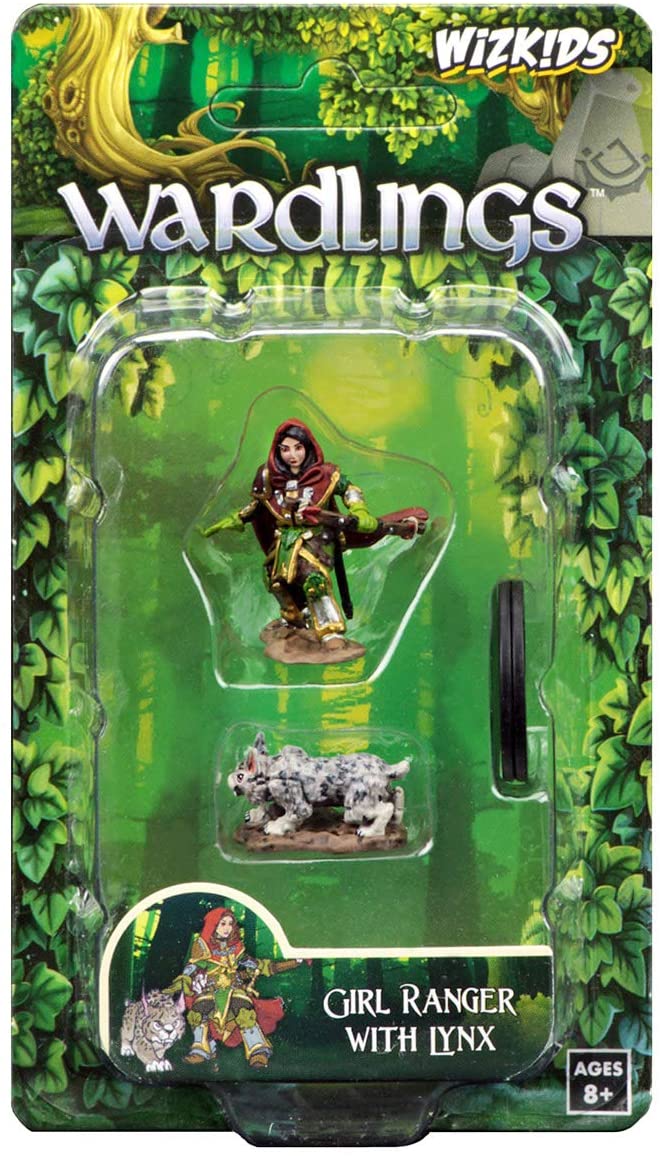Girl Ranger & Lynx: WizKids Wardlings WZK 73322