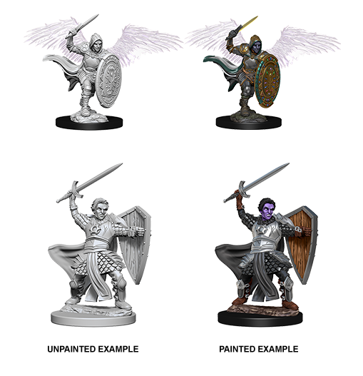 Aasimar Male Paladin: D&D Nolzur's Marvelous Miniatures WZK 73342