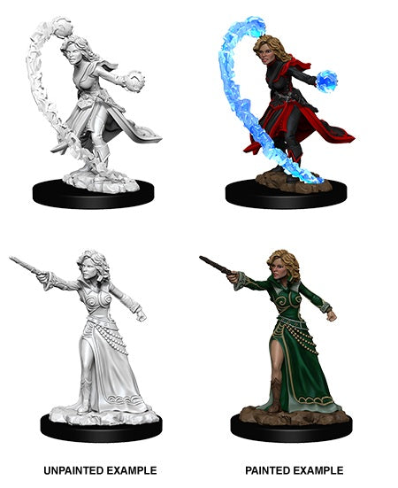 Female Human Wizard: Pathfinder Battles Deep Cuts WZK 73412