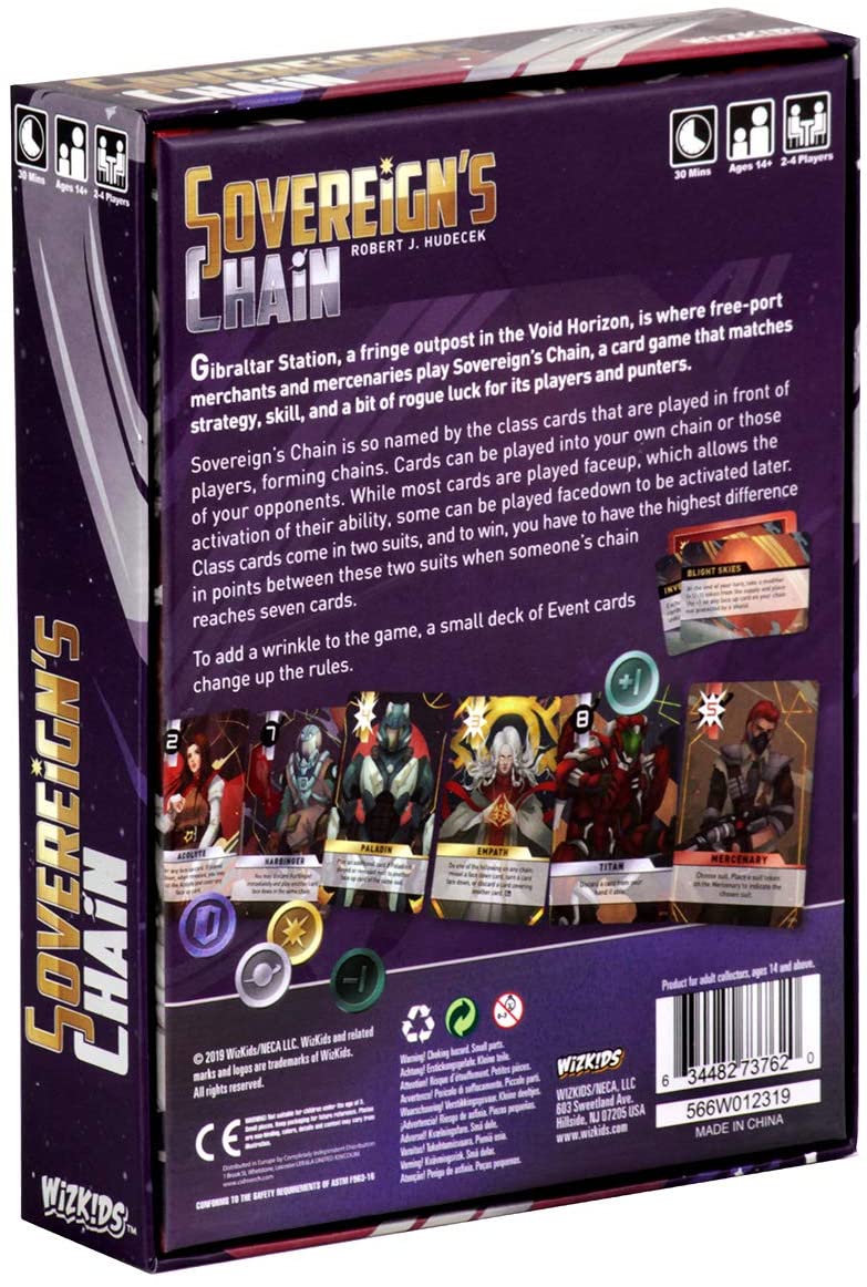 Sovereign's Chain: Board Games - Card Games WZK 73762