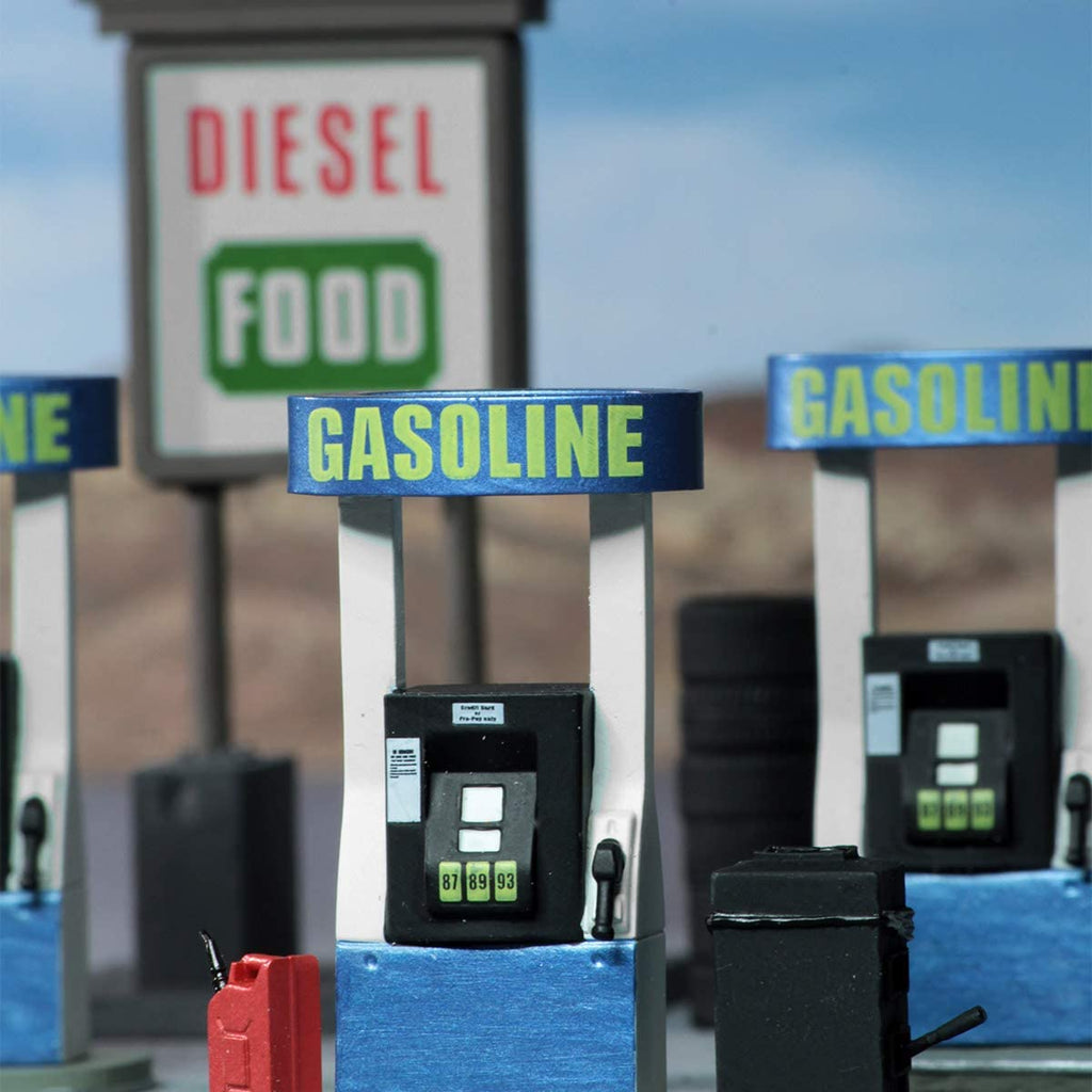 Gas Station: WizKids 4D Settings WZK 73924
