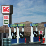 Gas Station: WizKids 4D Settings WZK 73924