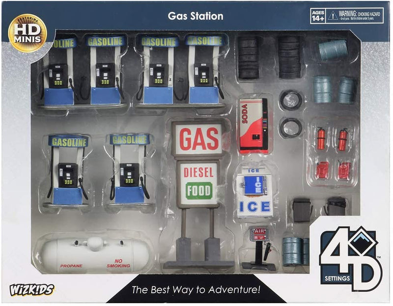 Gas Station: WizKids 4D Settings WZK 73924
