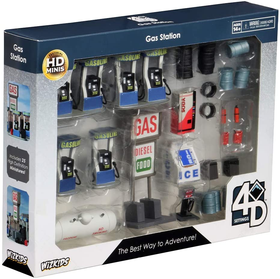 Gas Station: WizKids 4D Settings WZK 73924