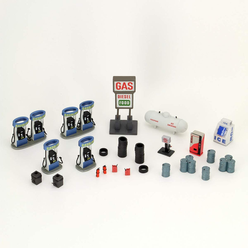 Gas Station: WizKids 4D Settings WZK 73924