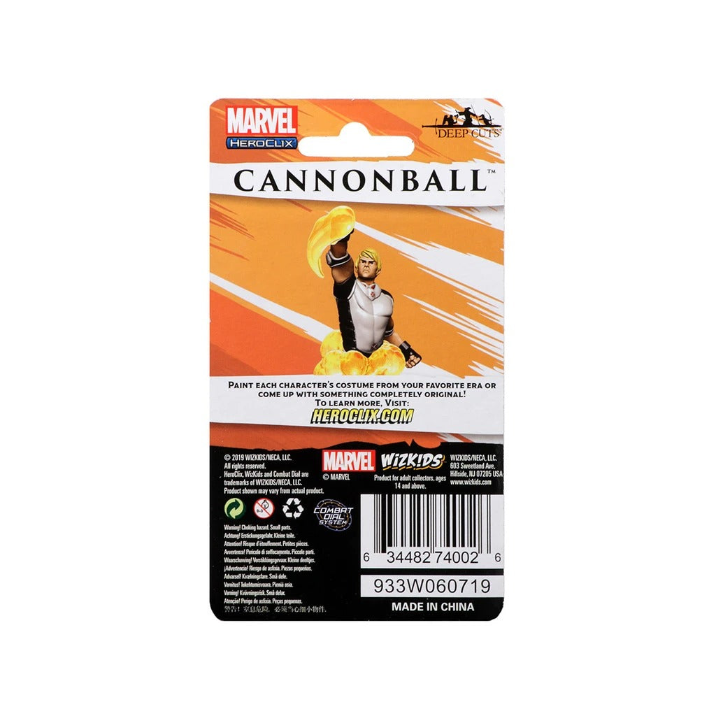 Cannonball: Marvel HeroClix Deep Cuts WZK 74002