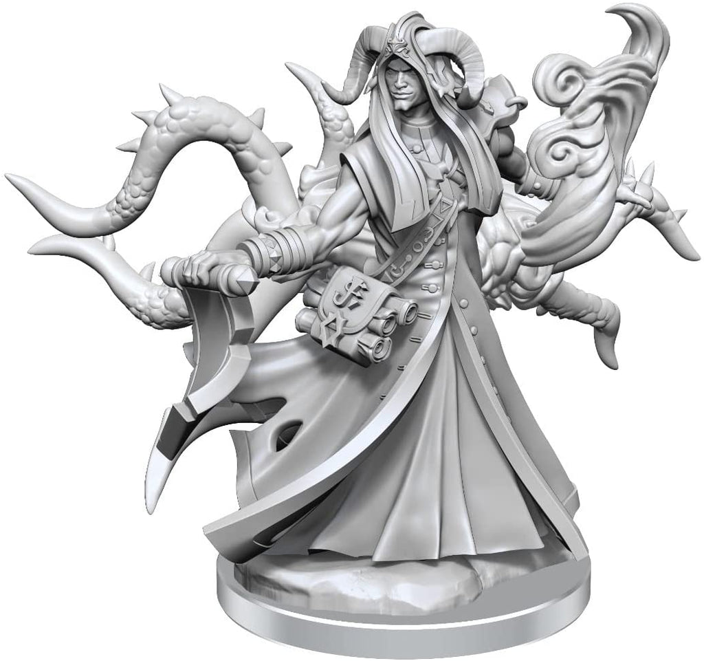 D&D Frameworks: W01 - Tiefling Warlock Male WZK 75034